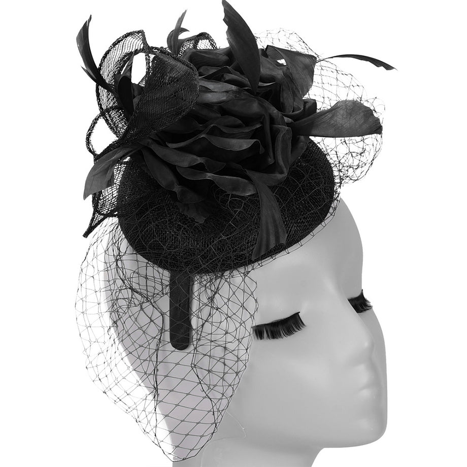 Giovanna HM981-BLK Church Hat