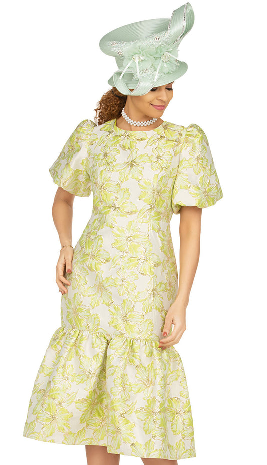 Giovanna DP2425-LIM-QS Church Dress