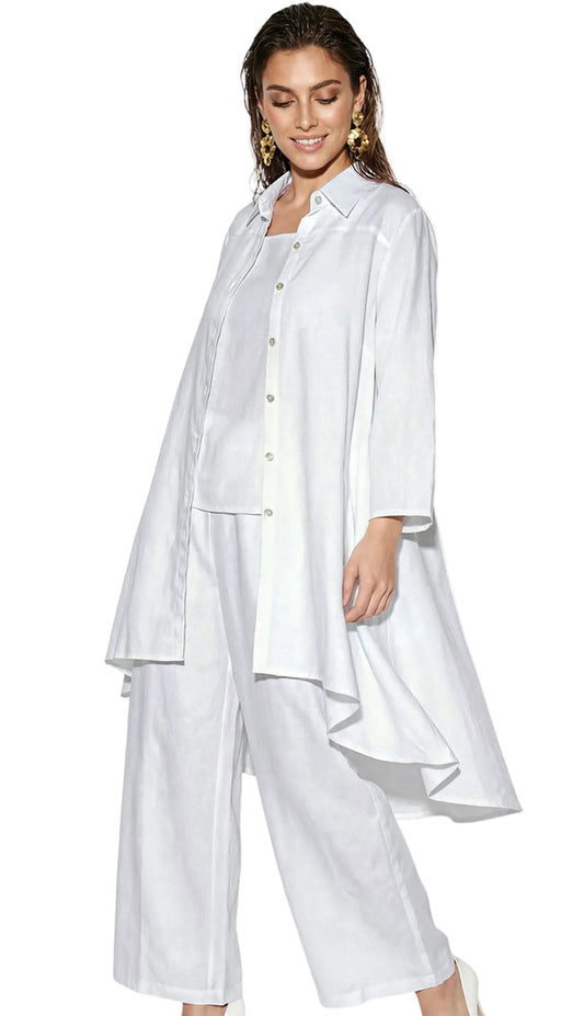 Lisa Rene 3392-WHT Pants Set
