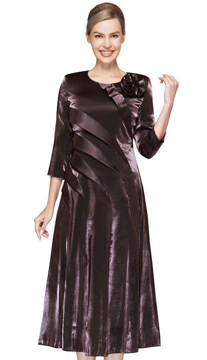 Nina Nischelle 3624-VIO-QS Church Dress