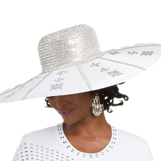 H5809-QS Donna Vinci Church Hat