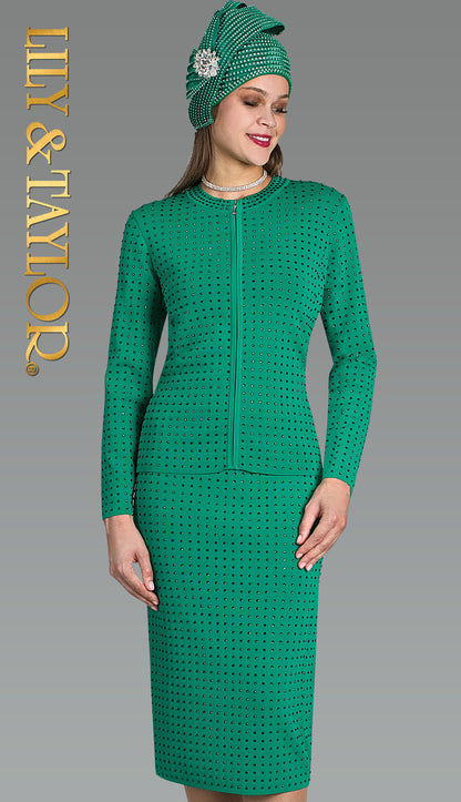Lily And Taylor 855-EMR Church Suit
