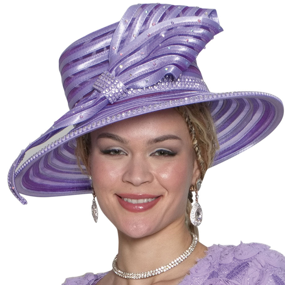 Lily And Taylor H169-LAV Church Hat