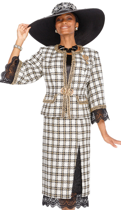 Elite Champagne 6165 Church Suit