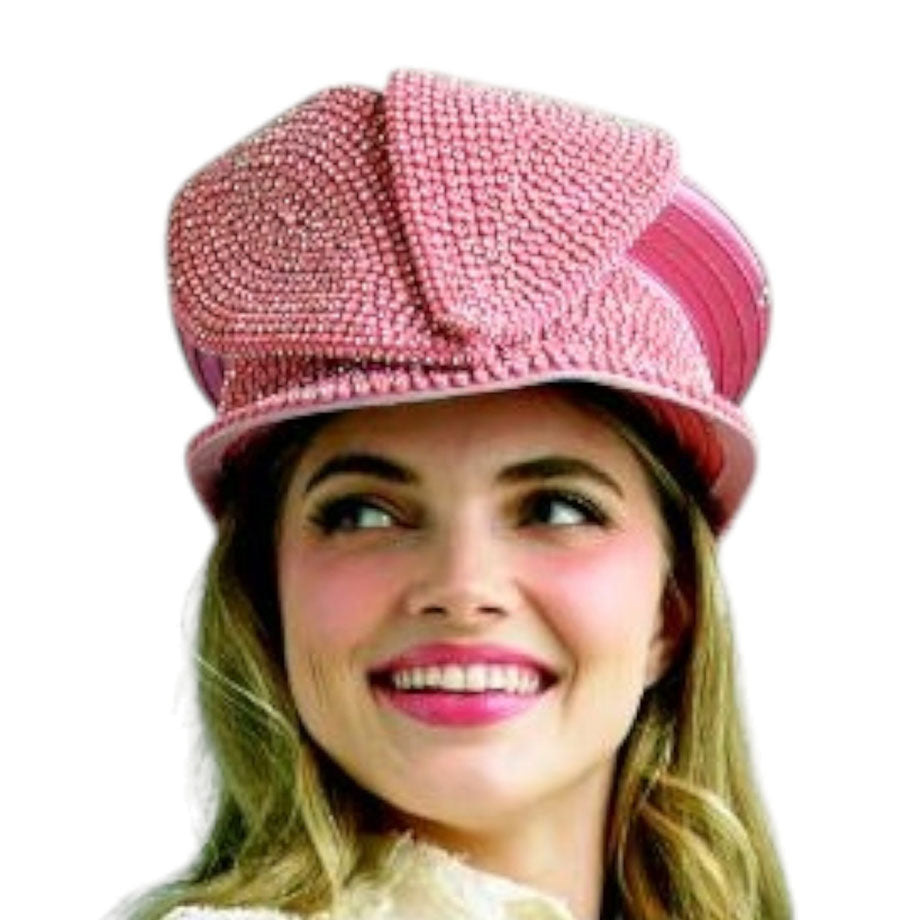 Lily And Taylor H418-MAU-QS Church Hat