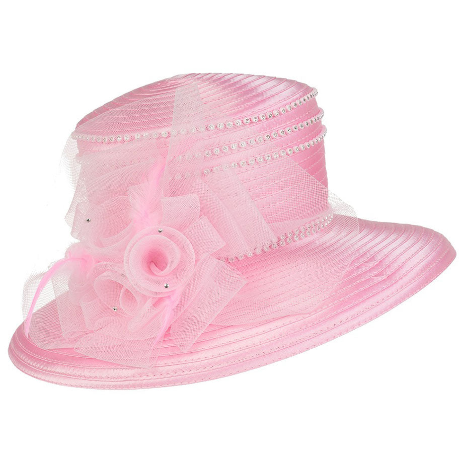 Giovanna HR22125-SPK-QS Church Hat