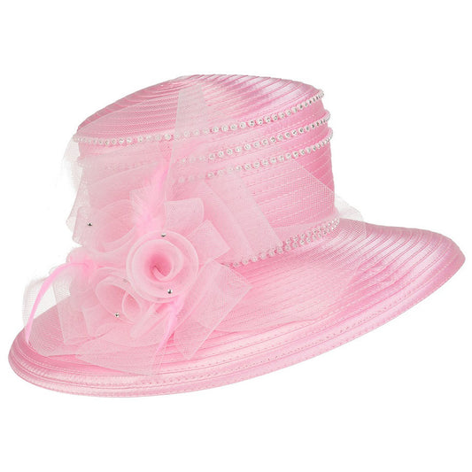 Giovanna HR22125-SPK-QS Church Hat