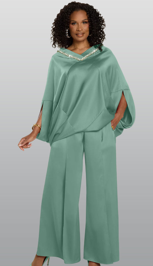 Donna Vinci 12244-SGE-QS Pant Pant Set