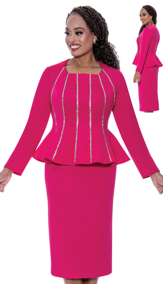Stellar Looks SL600292-MAG-QS Church Suit
