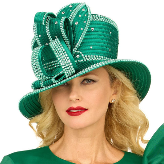 Giovanna HR22131-EMR Womens Church Hat
