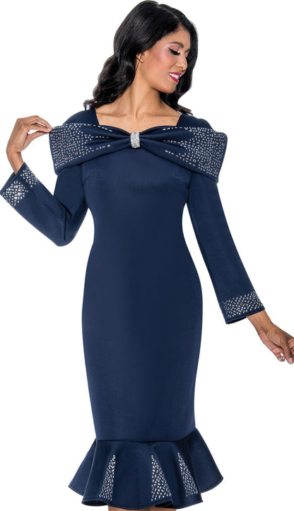 Nubiano 100101-NVY-IH Church Dress