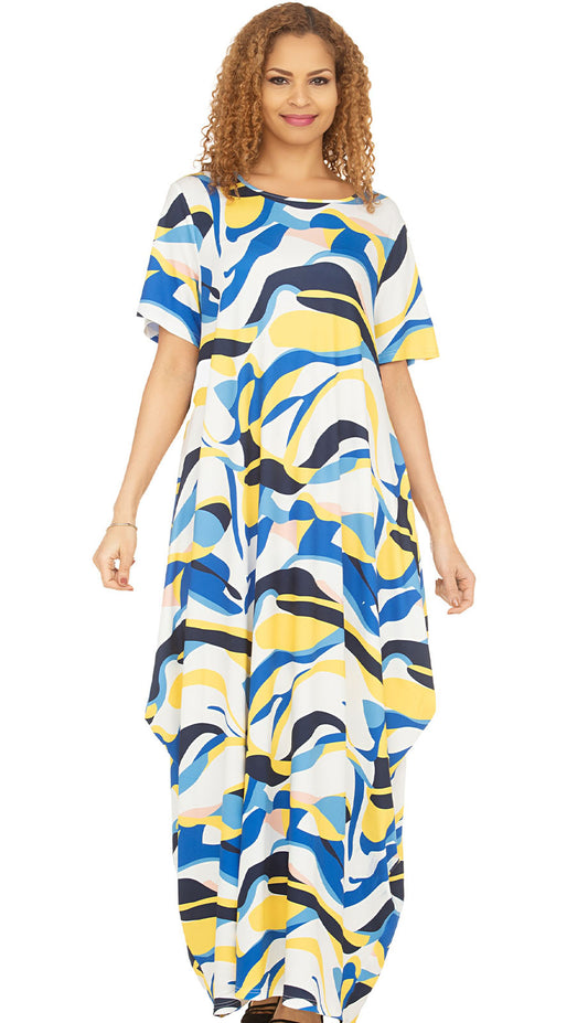 Giovanna DP2426-BLU Church Dress