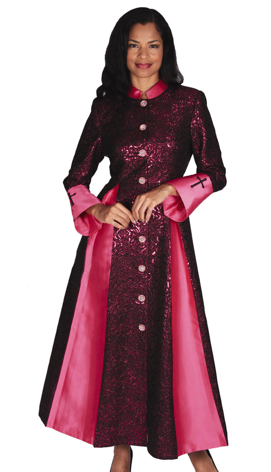 Diana Couture 8599-FSH-CO Womens Sunday Robe