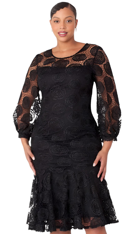 Tally Taylor 4887-BLK-CO Church Dress