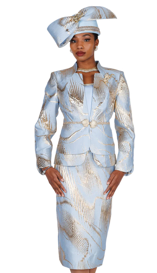 Elite Champagne 6460 Church Suit