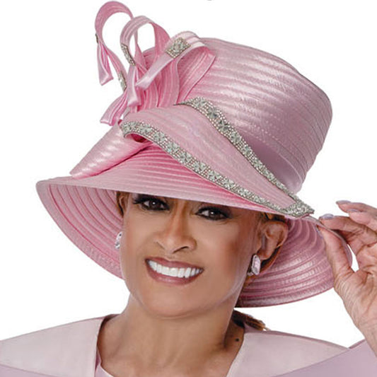 Dorinda Clark Cole 310112-PNK-H-IH Church Hat