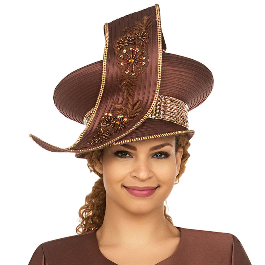 Giovanna HG1304-CHC-QS Church Hat