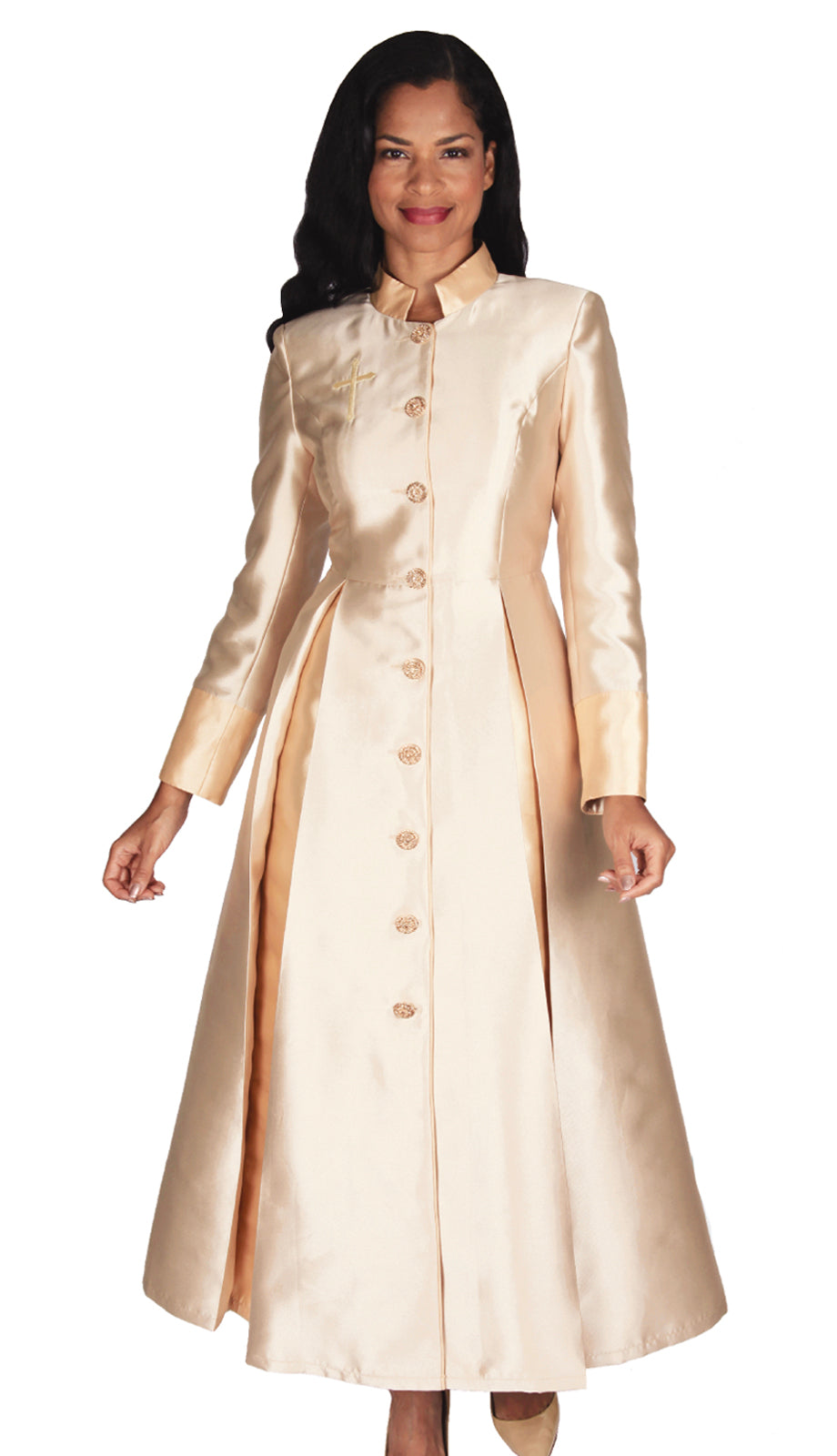 Diana Couture 8521-GLD-CO Church Robe
