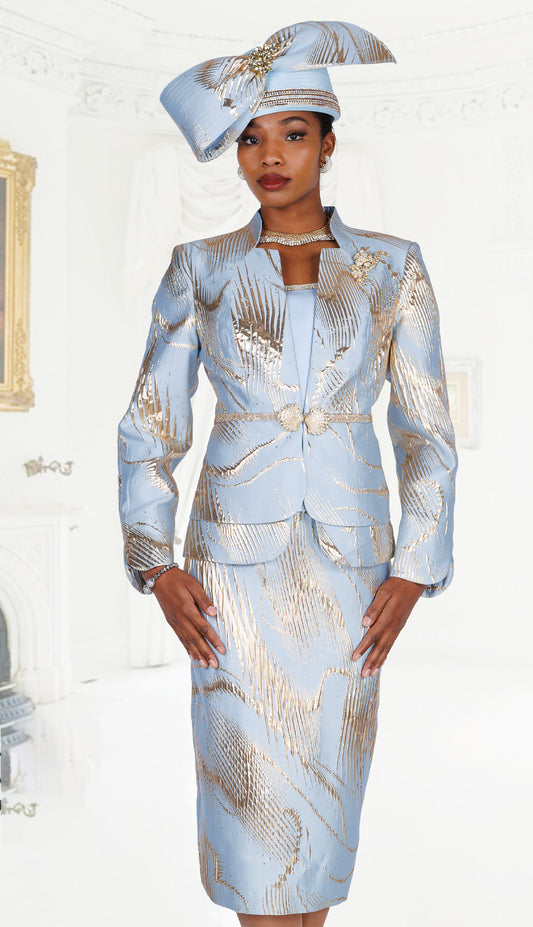 Elite Champagne 6460-QS Church Suit