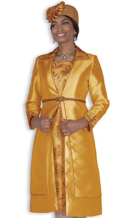 Elite Champagne 6358-GLD-H Church Hat