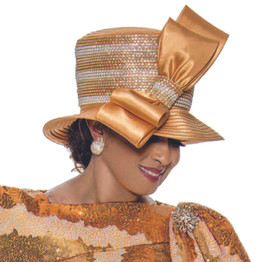 DCC 309071-GLD-H-QS Church Hat