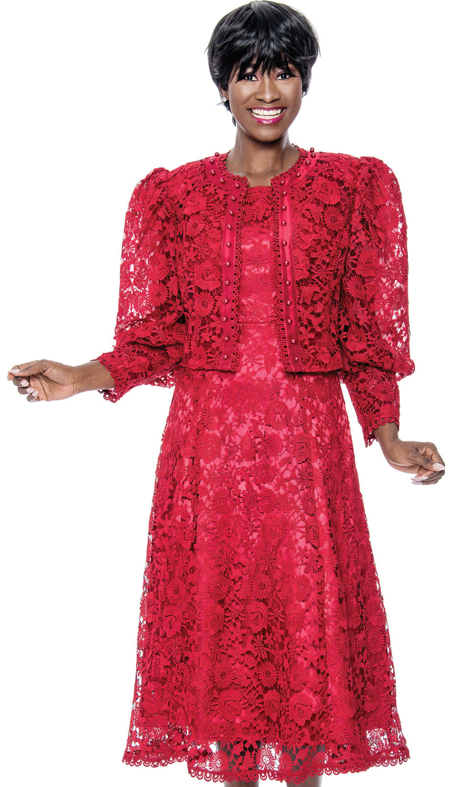 Terramina 7051-RED Church Suit