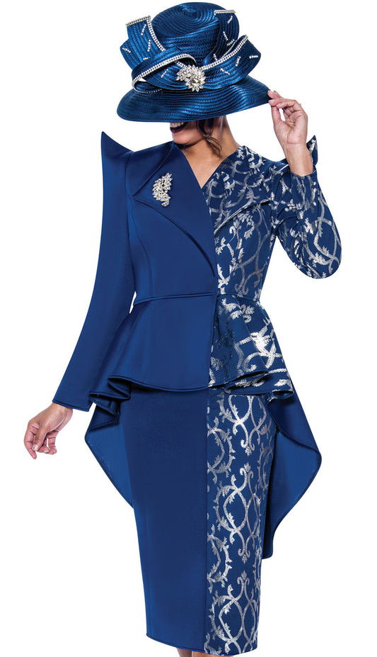 GMI 9912-NVY-IH Church Suit