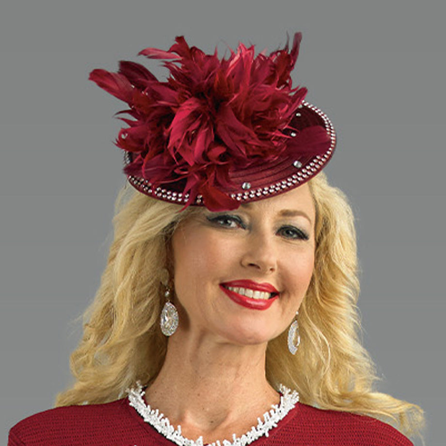 Lily And Taylor H851-WNE Church Hat