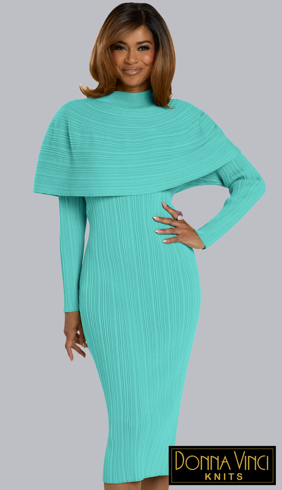 Donna Vinci 13444-MNT Church Dress