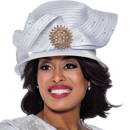 GMI 9182-WHT-QS Church Hat