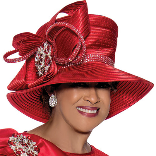 Dorinda Clark Cole 309001-RED-H-IH Church Hat