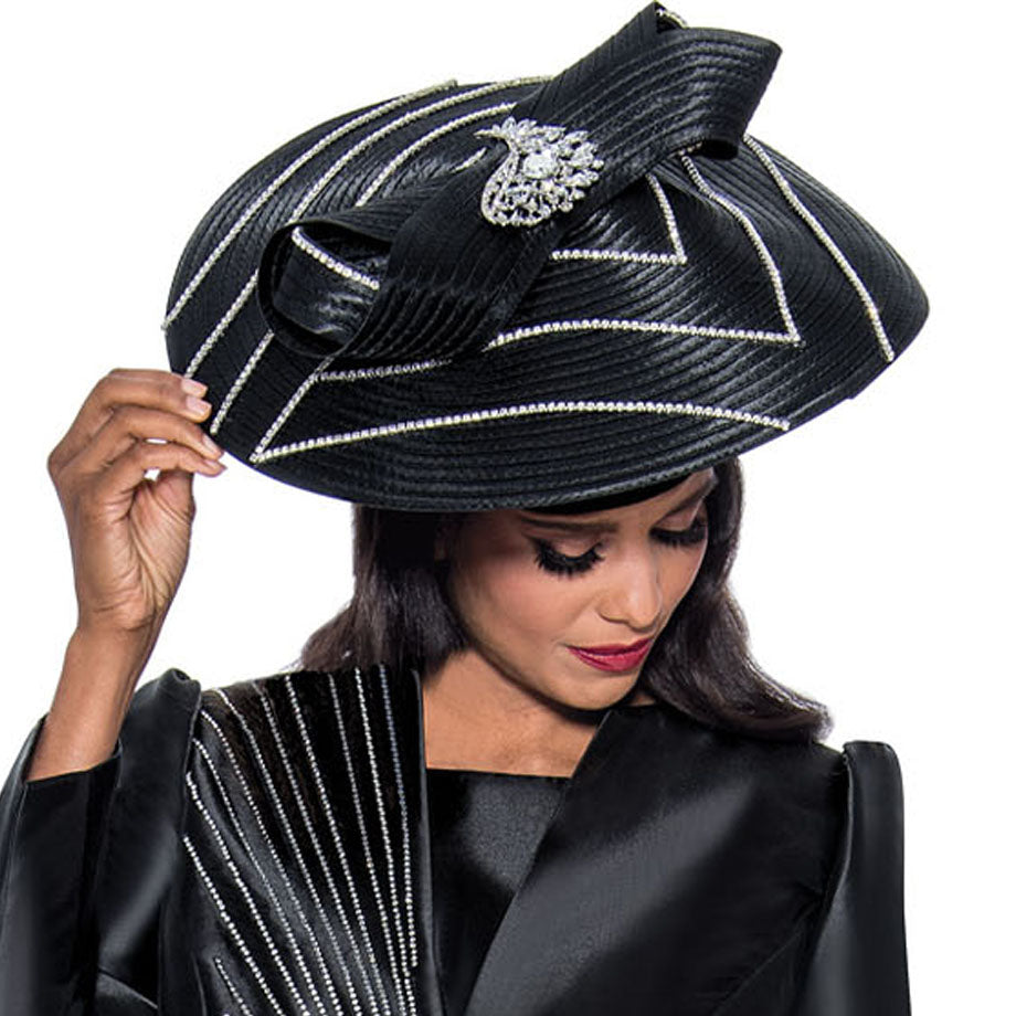 GMI G10212-BLK-H-IH Church Hat