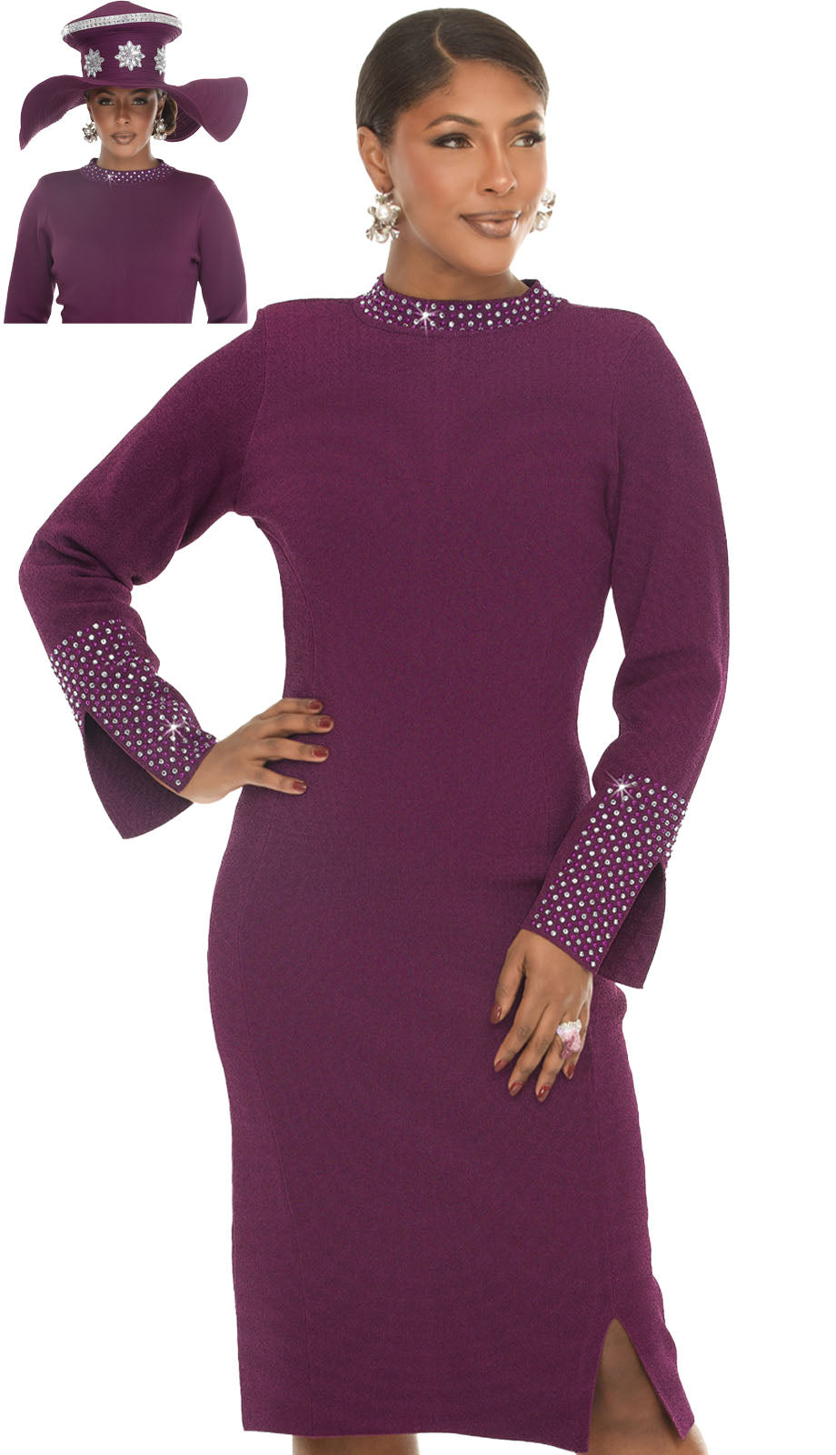 Donna Vinci 13437 Church Dress