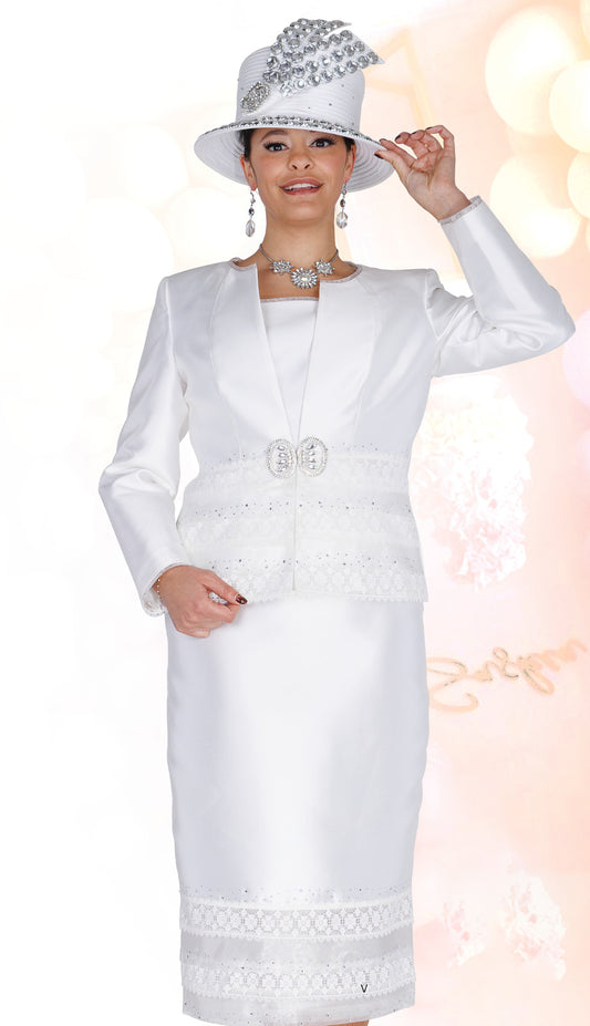 Champagne H6408 Church Hat