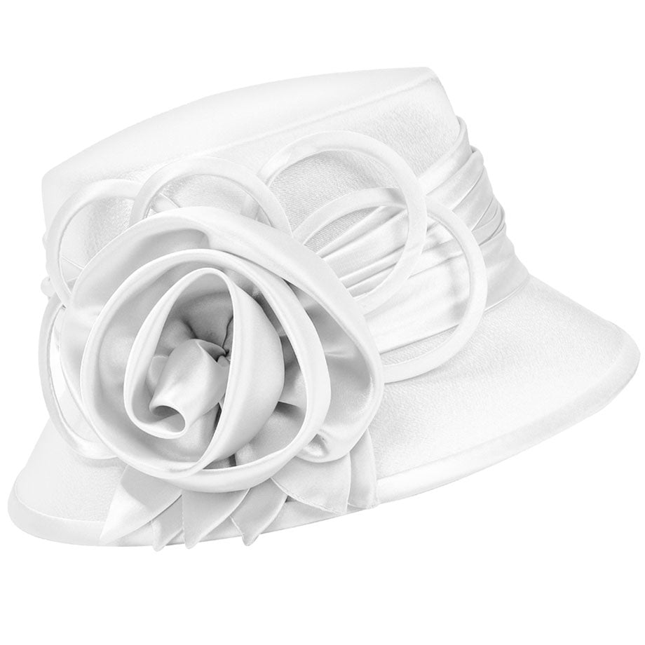 Giovanna HM935-WHT Womens Church Hat