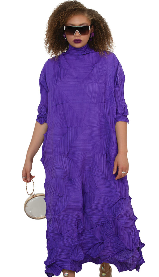 Luxe Moda LM511-PUR Church Dress