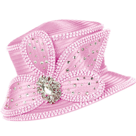 Giovanna HR22132-PK-QS Church Hat