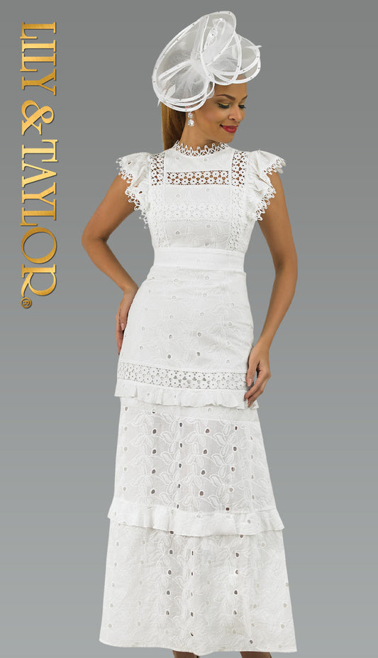 Lily And Taylor 5041-WHT