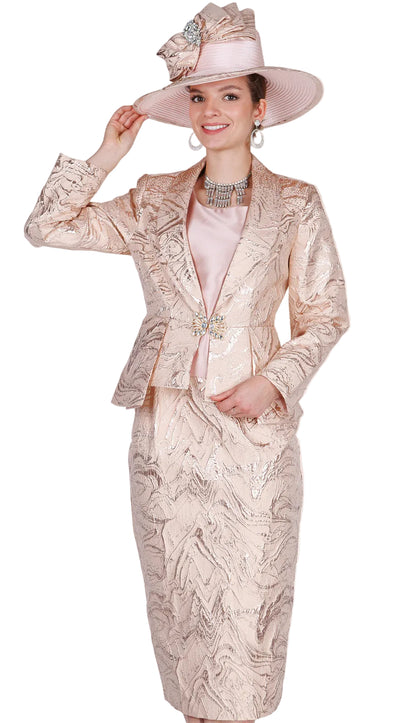 Champagne Italy H6103 Church Hat
