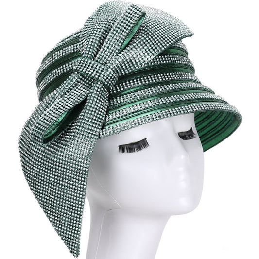 Giovanna HM1016-EMRLD Church Hat