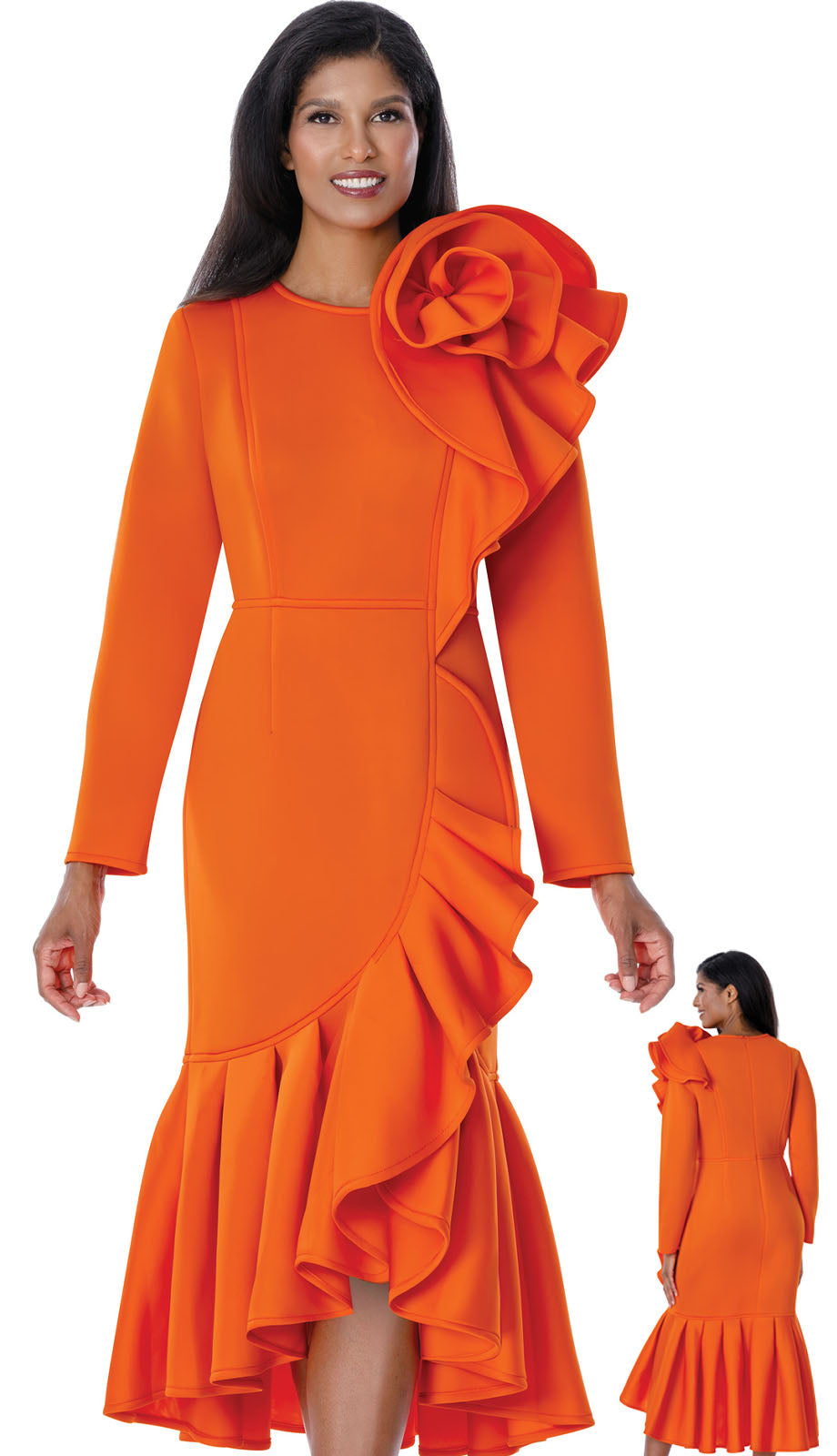 Nubiano 100881-ORG Church Dress