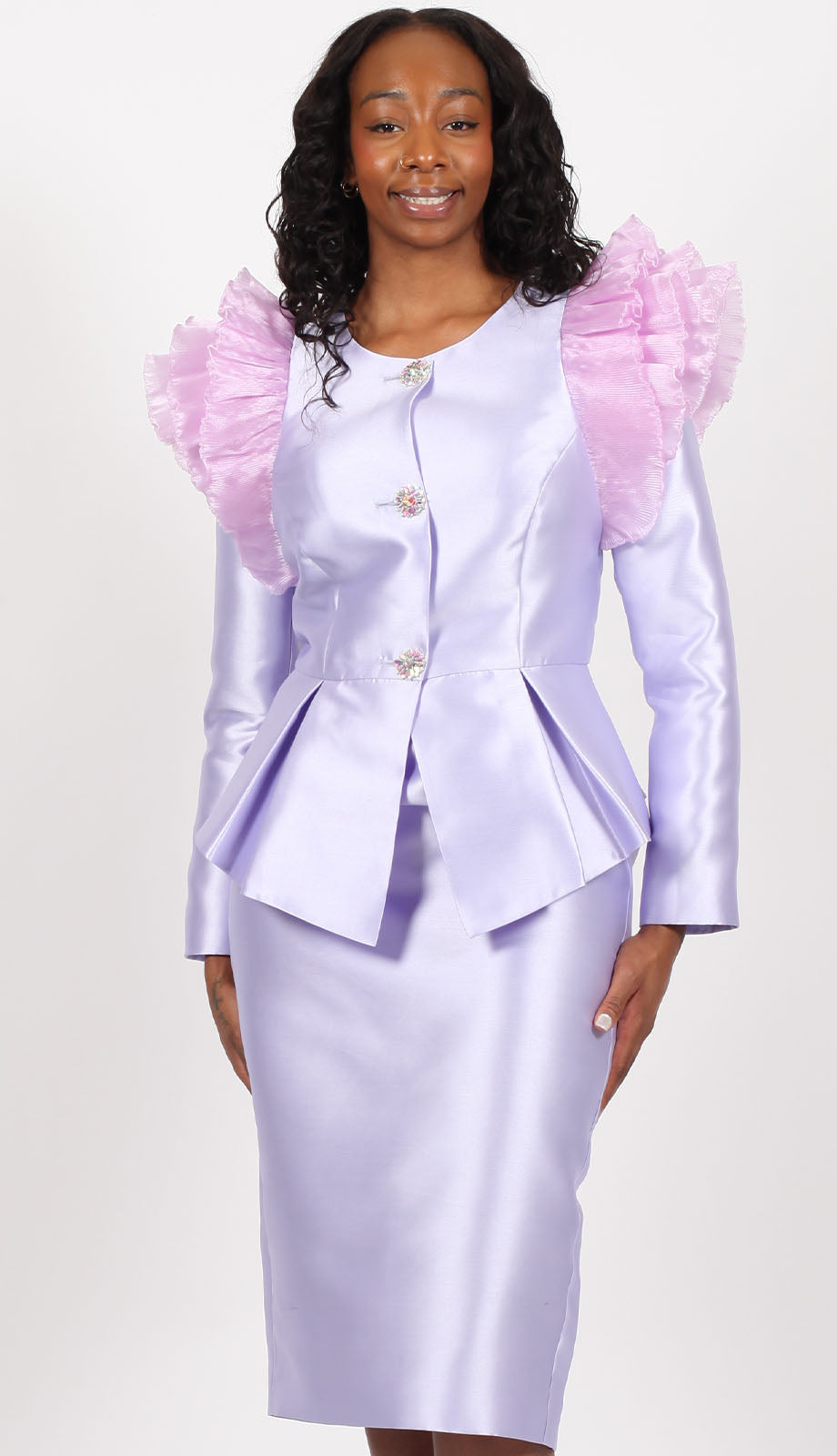 Diana Couture 9163 Church Suit