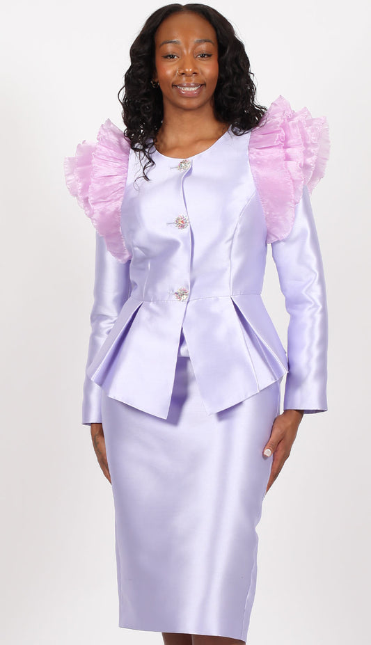 Diana Couture 9163 Church Suit