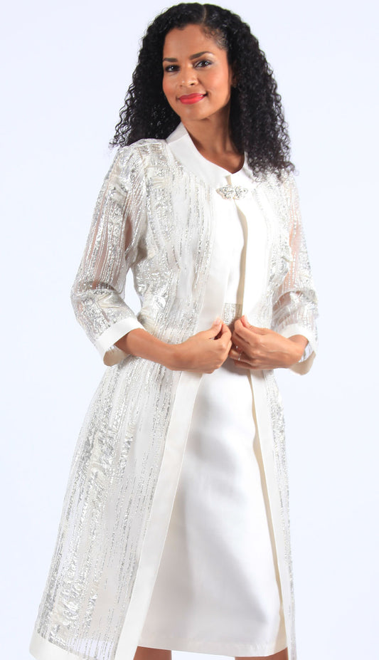 Diana Couture 8656-IVO-CO Church Dress