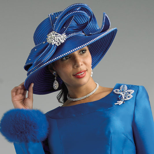 Lily And Taylor H862-RYL Church Hat