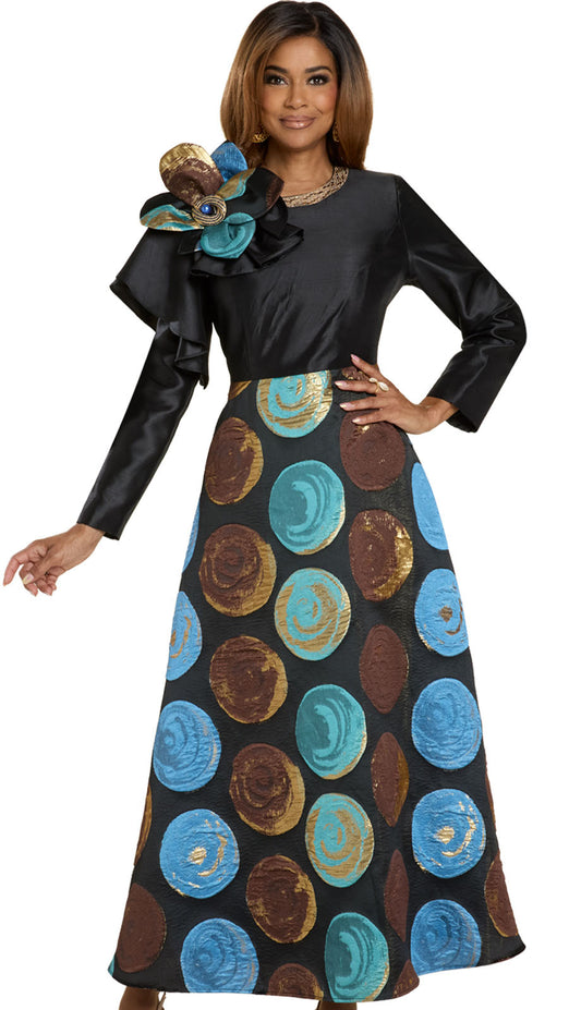 Donna Vinci 12208 Womens Church Dress