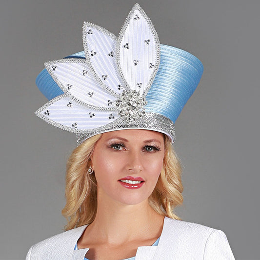 Giovanna HG22167-BWW Church Hat