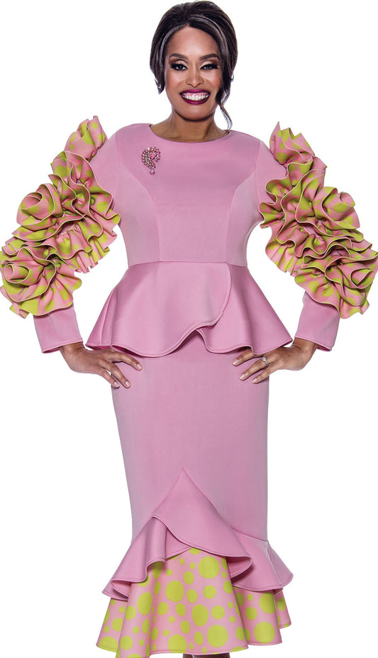 Stellar Looks SL1971-PWL-QS Unisex Church Suit