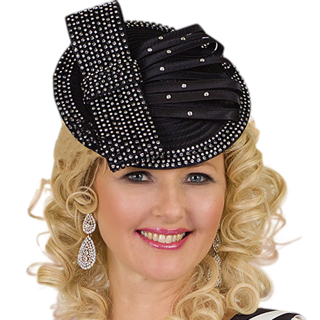 Lily And Taylor H275-BLK Church Hat