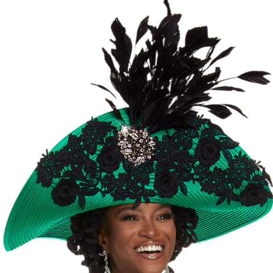 Donna Vinci H13395-QS Church Hat